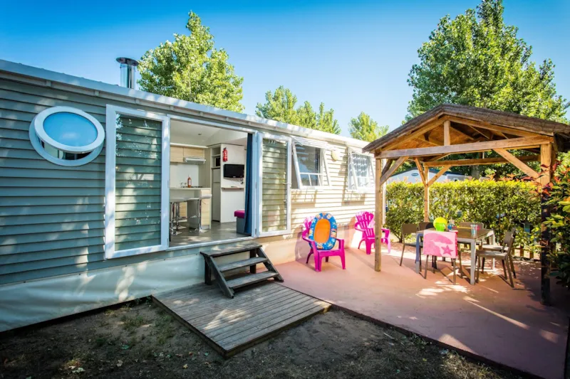 Mobilhome Tiki Hut Prestige 33M² 3 Chambres