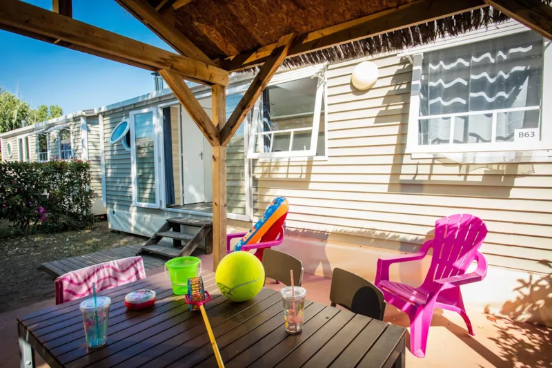 Mobilhome Tiki Hut Prestige 33M² 3 Chambres