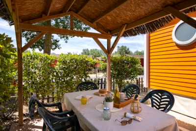 Mobile home CAYO COCO Supérieur about 27m² 2 rooms + terrace with pergola — 4