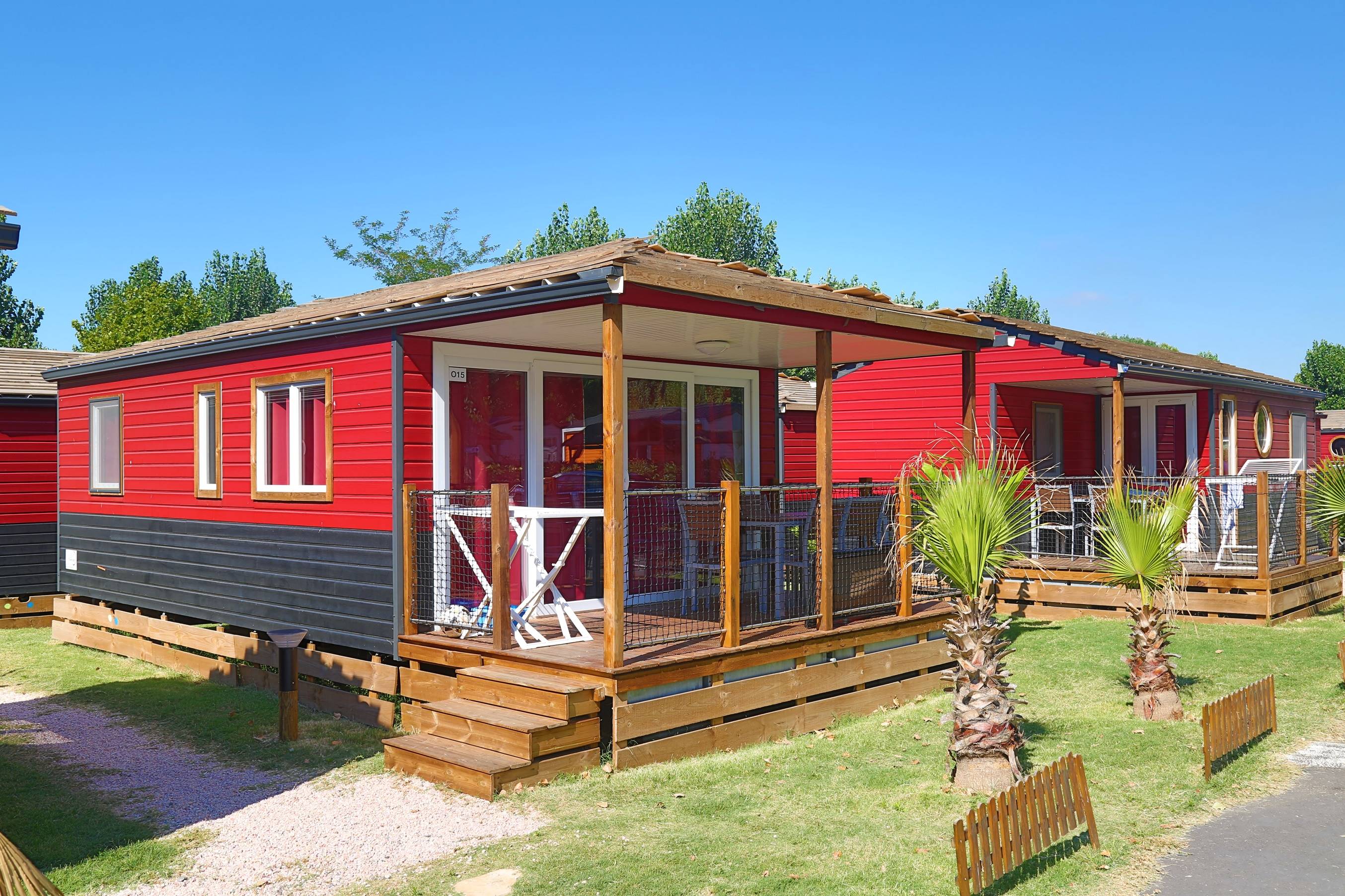 Location - Mobilhome Cap'tain Sparrow 4 Pers 35.2M² 2 Chambres - Camping Club Californie Plage