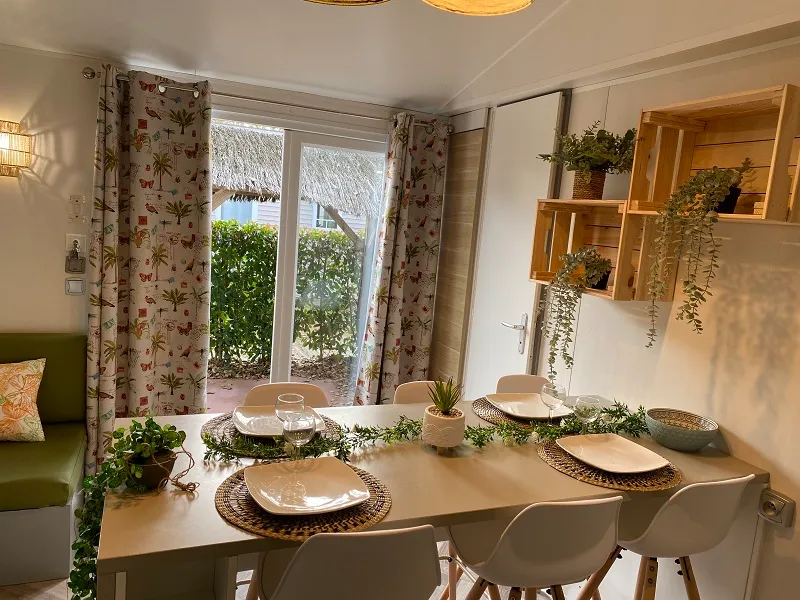 Mobilhome Tiki Hut Prestige 33M² 3 Chambres