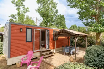 Mietunterkunft - Mobilheim Curacao Prestige 3 Zimmer - Camping Californie Plage