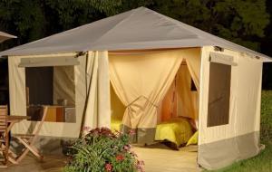 Huuraccommodatie - Tent Residence Bleu - Front Beach - La Plage des Templiers