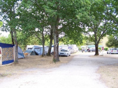 Pitch + tent + 1 car