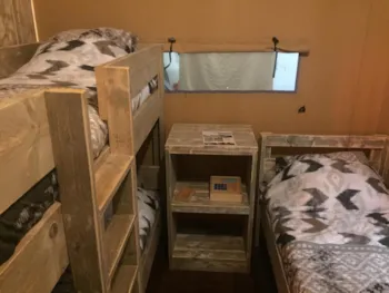 Mietunterkunft - Luxury Lodge 40 - - Camping Les Franquettes
