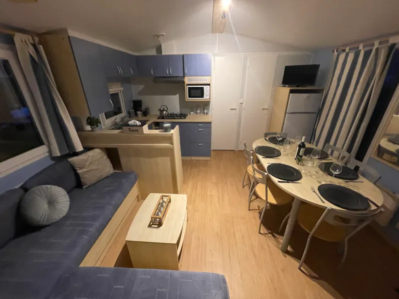 Mobil-Home Xxl (3 Chambres) Standard + Tv