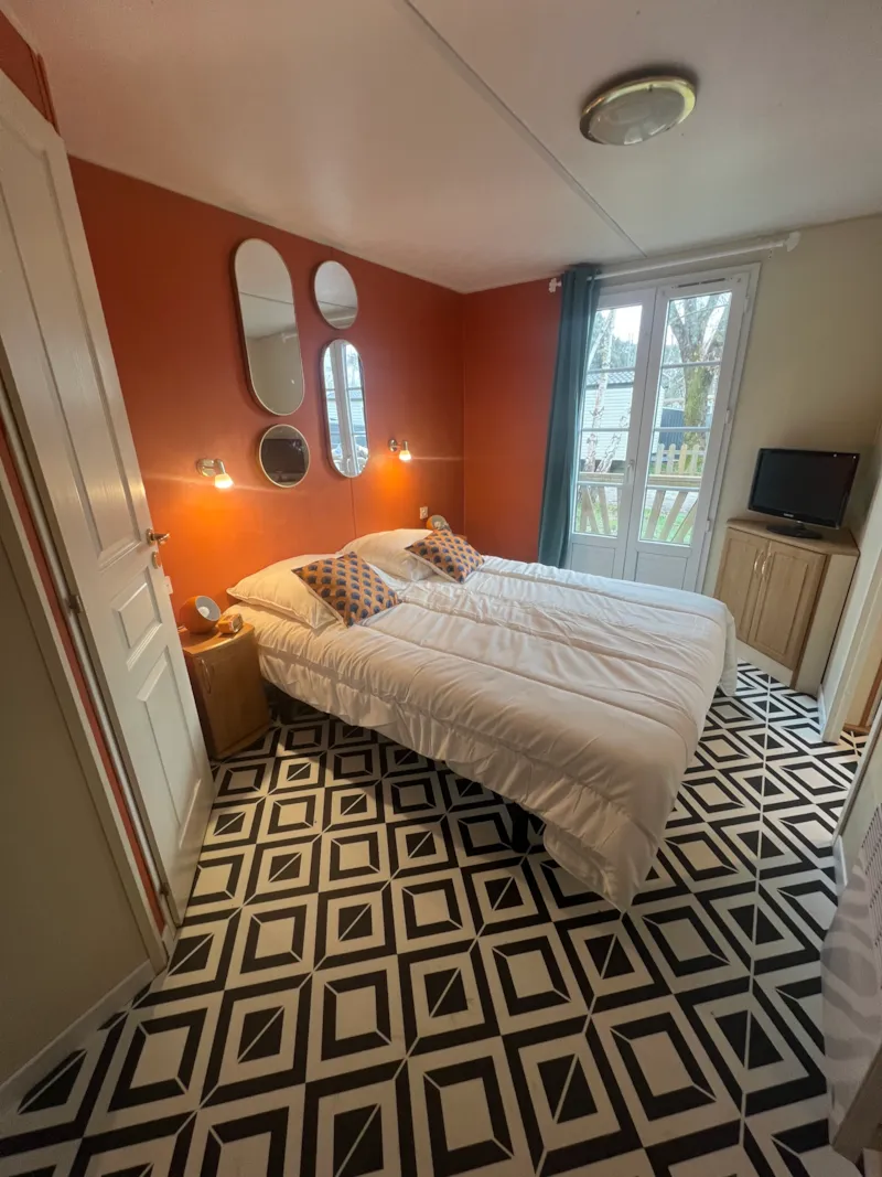 Mobil-Home Premium Spa Style Année 80- 2 Chambres