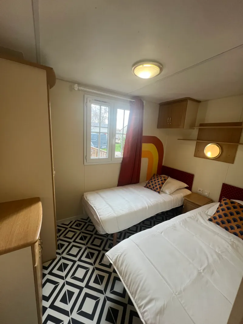 Mobil-Home Premium Spa Style Année 80- 2 Chambres