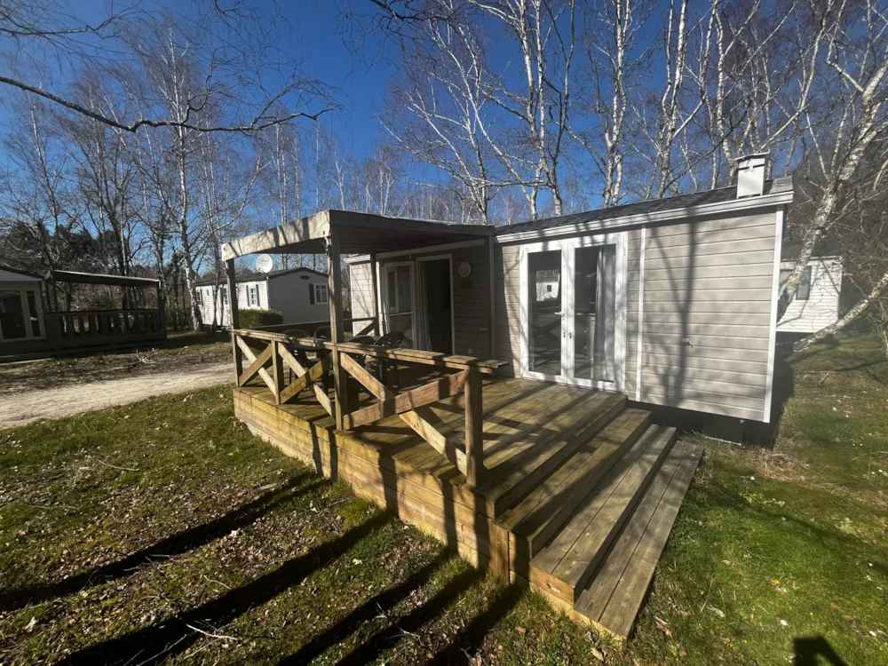 Location - Mobil Home Familial Standard + (2 Chambres) - Camping Les Franquettes