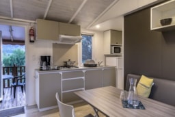 Alojamiento - Cottage Confort Plus 2 Habitaciones 27M² - Camping Club Lac du Salagou