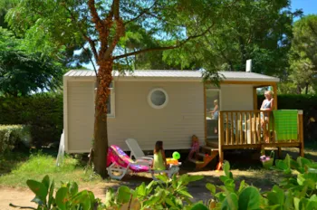 Mietunterkunft - Le Cosy 2 Schlafzimmer (Klimaanlage) - CAMPING BON PORT