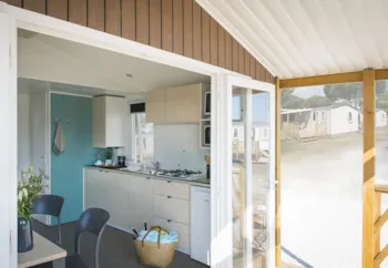 Mietunterkunft - Le Safari Klimaanlage 2 Schlafzimmer - CAMPING BON PORT