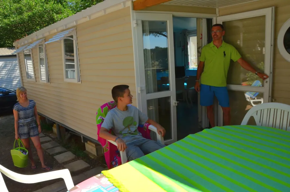 Location - Lodge - 7 Pers - 2 Adultes - 5 Enfants - 3 Chambres - CAMPING BON PORT