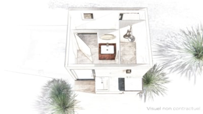 Sunny, electrified pitch with individual 10A sanitary facilities — 2