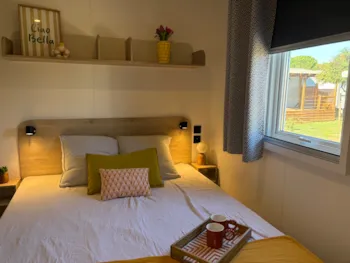 Location - Selenia Duo  - 2 Pers + Bébé - 1 Chambre - Draps Et Serviettes Inclus - Mobil-Home Ensoleillé - CAMPING BON PORT