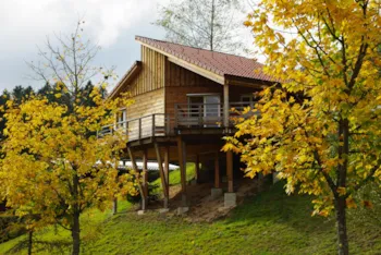 Mietunterkunft - Chalet Surplombante 40M² 3 Schlafzimmer - Camping de Belle Hutte 