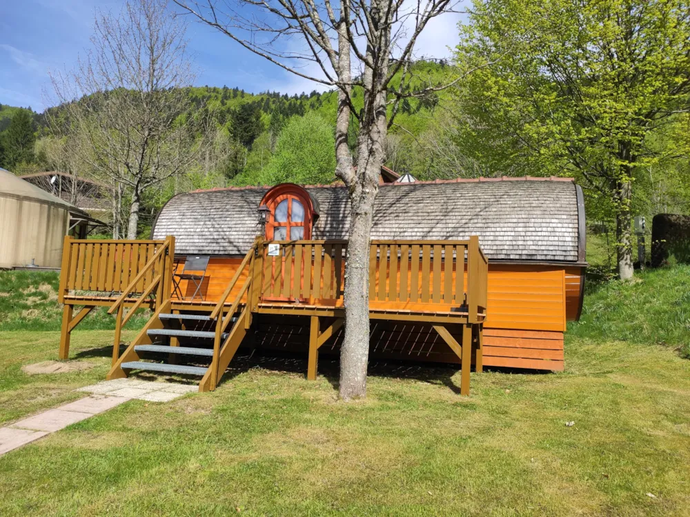 Alloggio - Roulotte Viticole 18 M² - Camping de Belle Hutte 