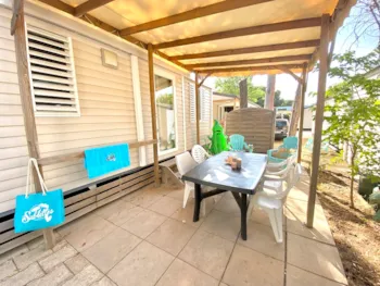 Mietunterkunft - Mobilheim Mercure  27,50M² Klimaanlage - 2 Zimmer (Année 2012) - Camping Les Sablettes