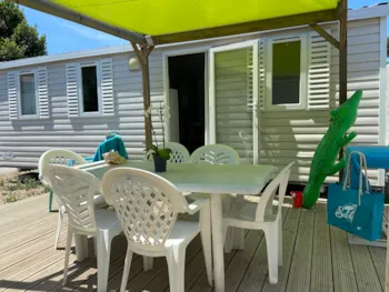 Mietunterkunft - Mobil Home Titania 31M²-3 Rooms Ac - Camping Les Sablettes