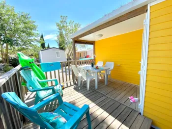 Mietunterkunft - Mobil Home Confort Air Conditioning+Tv-28M²-2 Rooms - Camping Les Sablettes