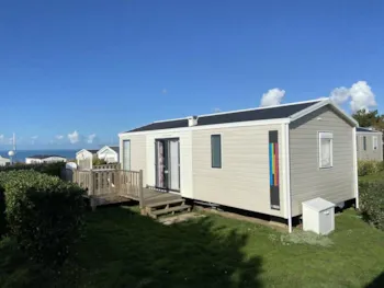 Huuraccommodatie(s) - Stacaravan Premium Terras Côté Mer - Camping Belle Etoile
