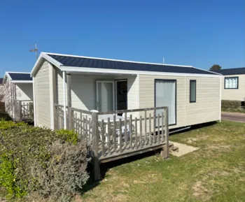 Huuraccommodatie(s) - Stacaravan Comfort Terras - Camping Belle Etoile