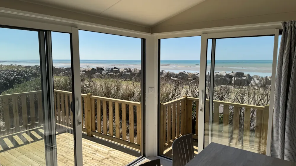 Location - Mobilhome Premium Terrasse Vue Mer Panoramique - Camping Belle Etoile