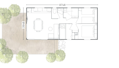 Mobile-home Premium terrace Seaview — 10