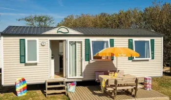 Mietunterkunft - Mobilheim  Comfort - 32 M² - 3 Schlafzimmer - Einzelterrasse - Camping Marvilla Parks - Château La Forêt
