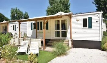 Mietunterkunft - Mobilheim Classic - 36 M² - 3 Schlafzimmer - Erhöhte Terrasse - Camping Marvilla Parks - Château La Forêt
