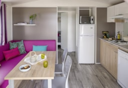 Accommodation - Alizé 2 Bedrooms - Camping Les Hauts de Port Blanc