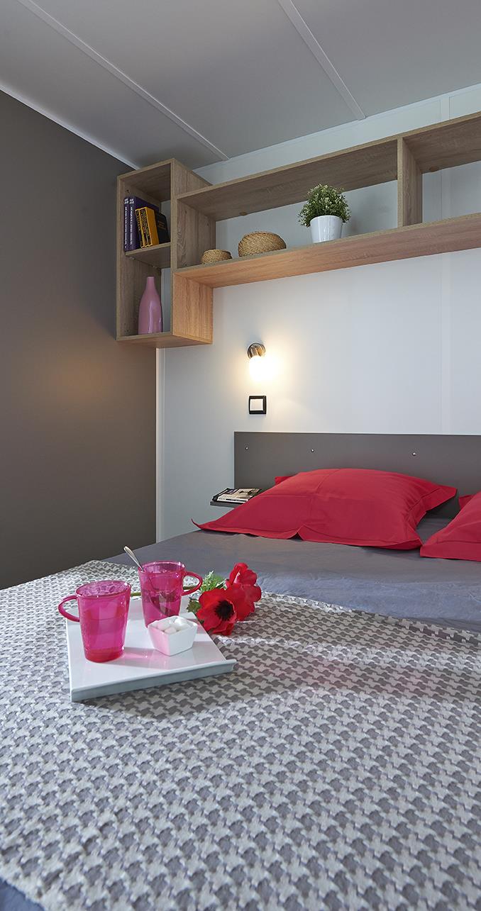 Accommodation - Mobil-Home 3 Rooms-Saturday>Saturday - Camping Les Hauts de Port Blanc
