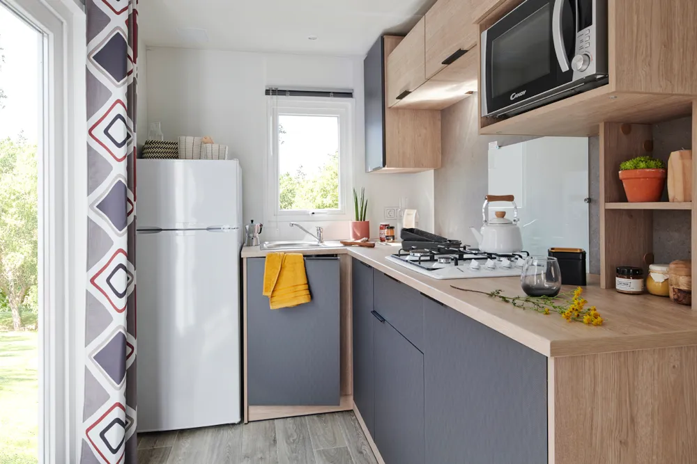 Location - Grand Large Confort 2 Chambres - Camping Les Hauts de Port Blanc