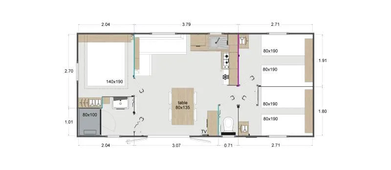Macareux Premium  3 Chambres