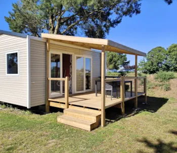 Mietunterkunft - Lodge 1 Zimmer - Camping Les Hauts de Port Blanc