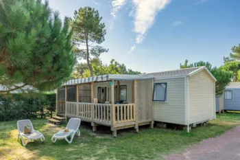 Mietunterkunft - Cordouan Cottage 3 Schlafzimmer - 2 Badezimmer **** -  Camping Sandaya Les Mathes 