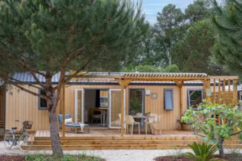 Mietunterkunft - Cottage 3 Schlafzimmer Premium -  Camping Sandaya Les Mathes 