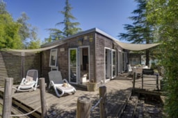 Huuraccommodatie(s) - Cottage Keywest La Marina 3 Slaapkamers Airconditioning Premium - Camping Sandaya Séquoia Parc