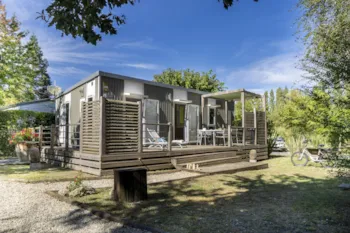 Mietunterkunft - Cottage Keywest Funny Forest 2 Schlafzimmer Klimaanlage Premium - Camping Sandaya Séquoia Parc
