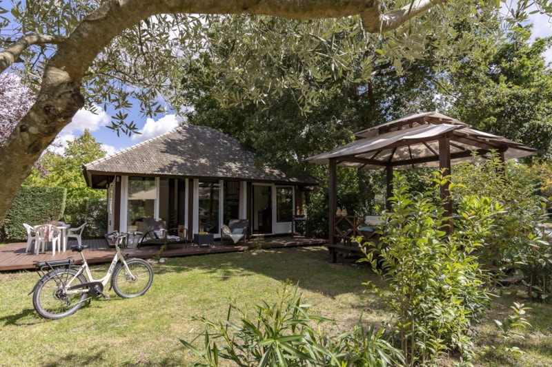 Hütte Bali 2 Schlafzimmer Klimaanlage Premium