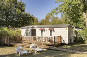 Mietunterkunft - Cottage 2 Schlafzimmer Klimaanlage **** Behindertengerecht - Camping Sandaya Séquoia Parc