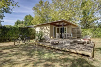 Mietunterkunft - Hütte 3 Schlafzimmer *** - Camping Sandaya Séquoia Parc