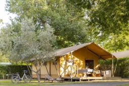 Huuraccommodatie(s) - Lodge Safari 2 Slaapkamers **** - Camping Sandaya Séquoia Parc