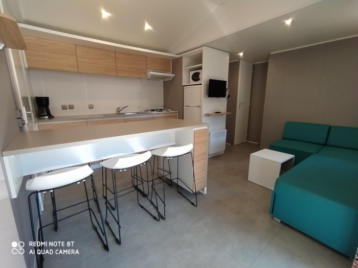 Mobil Home Privilège 3Ch 6Pers Tv-Clim-2 Sdb