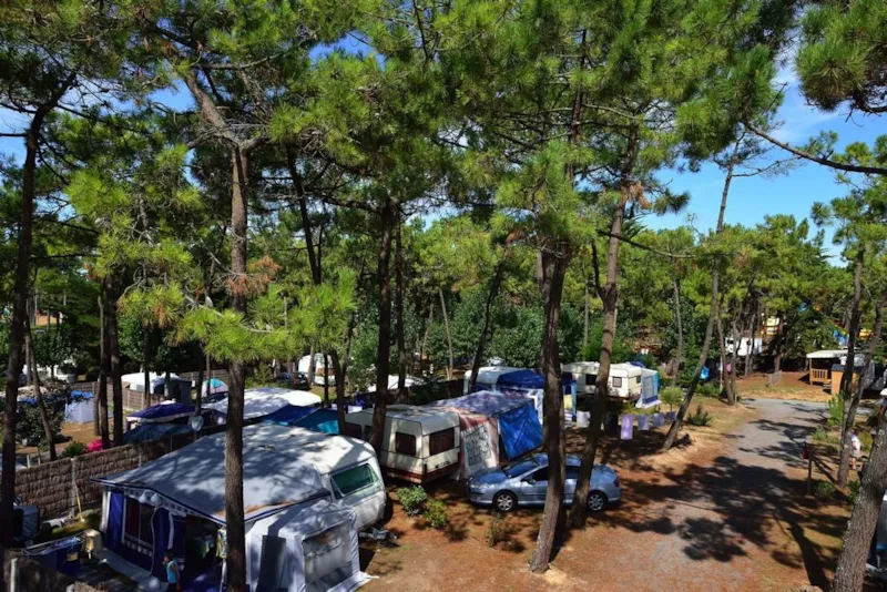 Forfait: Emplacement + 2 Personnes + 1 Voiture + Électricité 10A