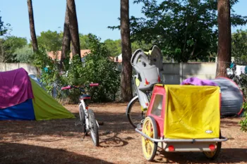 Stellplatz - Pauschale: Stellplatz + 2 Personen + 1 Auto + Strom 10A - Camping Ushuaïa Villages La Conge