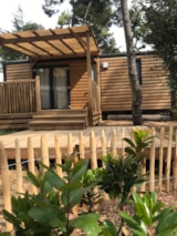 Casa Mobile Bahia 27M² - 2 Camere (2018 - 2019) Terrazzo In Legno Semi Coperto Casa Mobile Bahia 27M² - 2 Camere (2018 - 2019) Terrazzo In Legno Semi Coperto