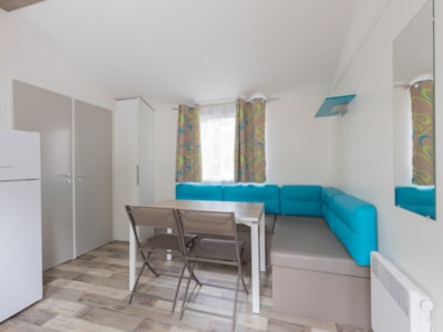 Mobil-home IBIZA 27m² - 2 bedrooms (2016-2017) wooden terrace