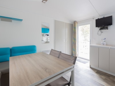 Mobil-home IBIZA 27m² - 2 bedrooms (2016-2017) wooden terrace