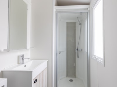 Mobil-home BERMUDES 31.50m² - 3 bedrooms (2018) wooden terrace